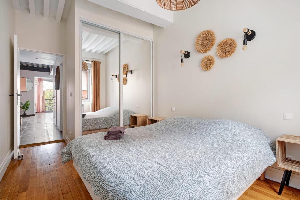 Lyon Cite- Appartement Vue Rhone Terrasse-Caluire 外观 照片